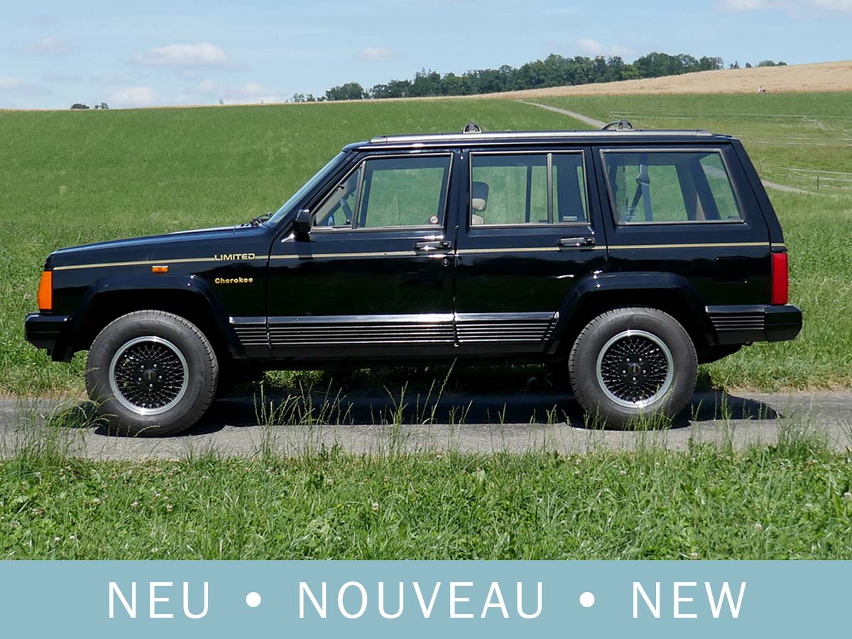 Jeep Cherokee 4.0 High Output schwarz 1993