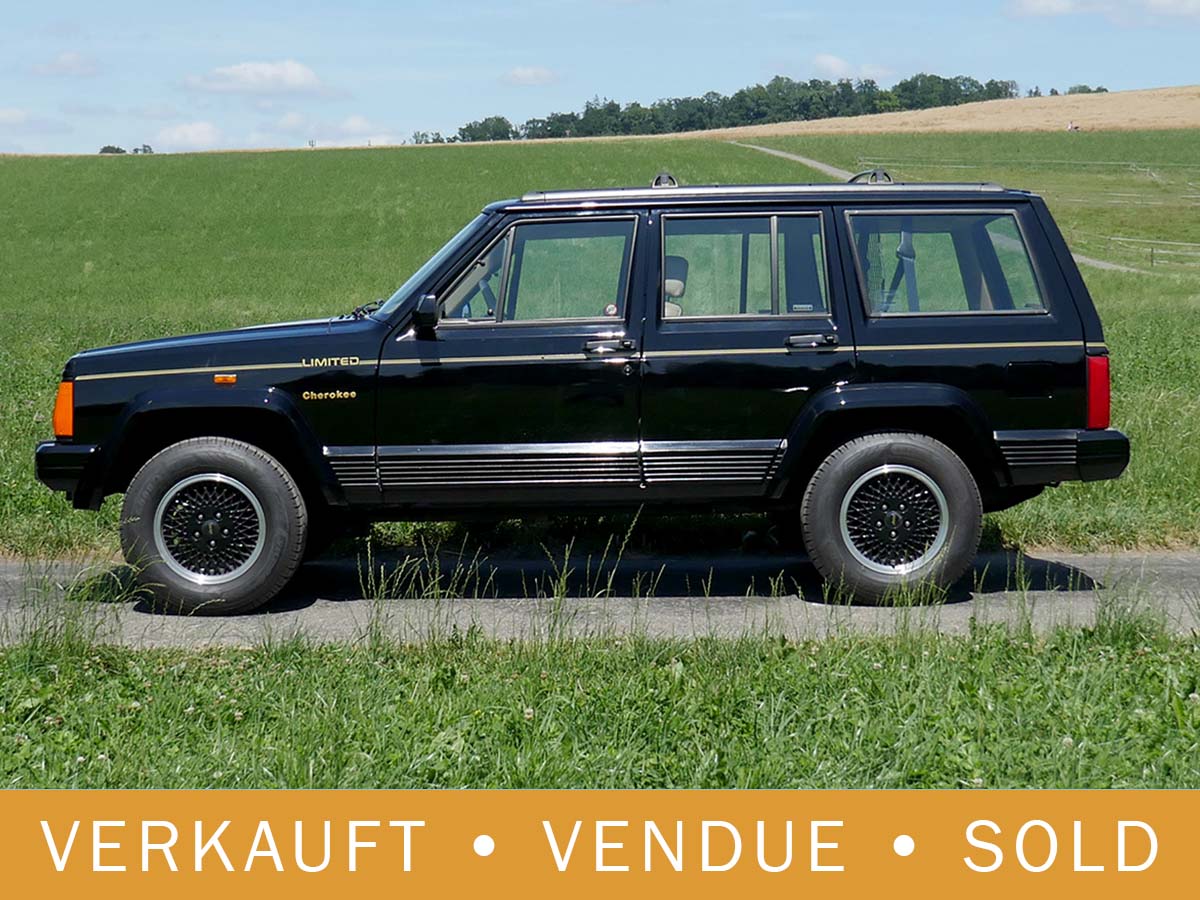Jeep Cherokee 4.0 High Output schwarz 1993