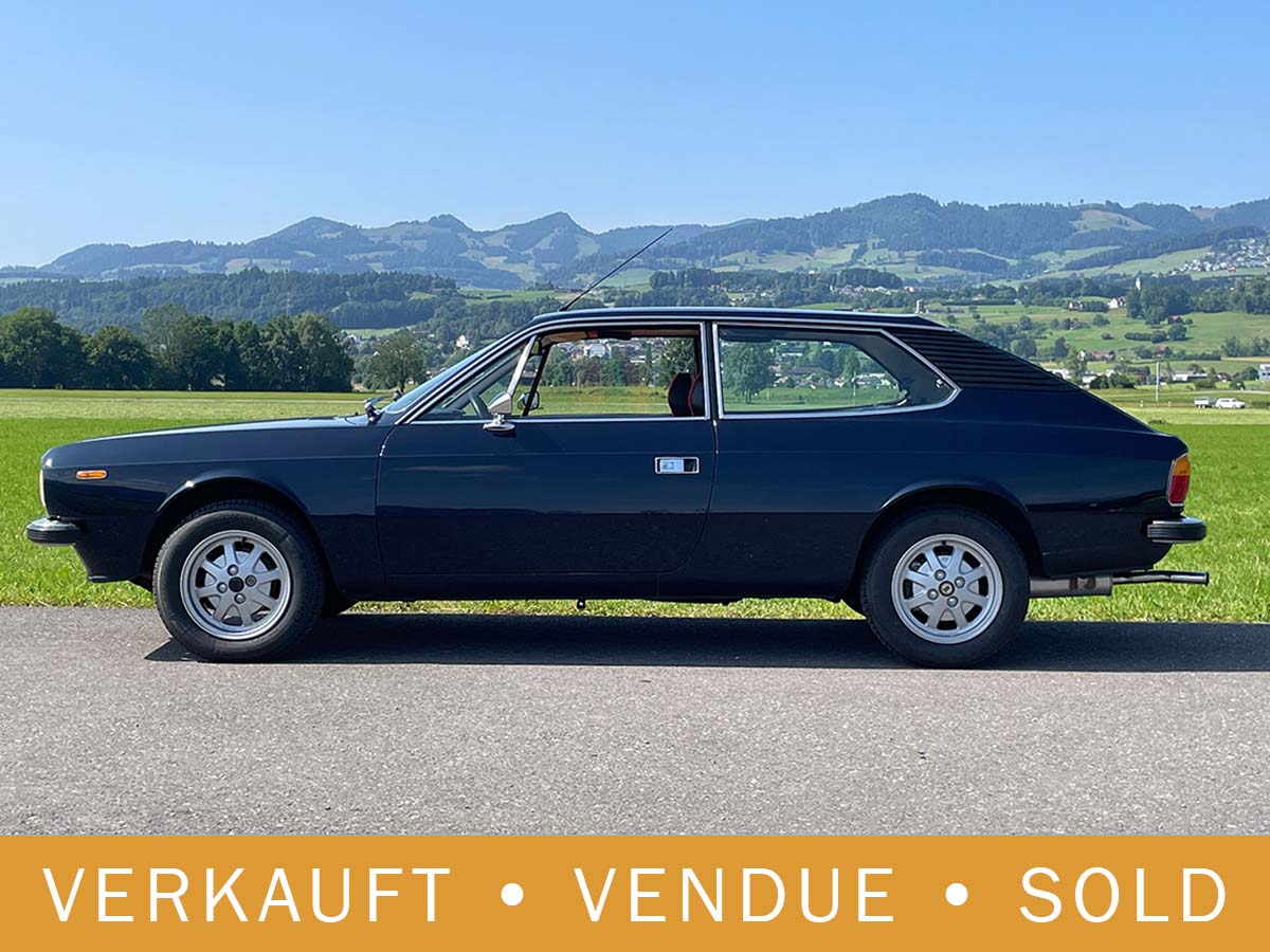 Lancia Beta 1600 HPE dunkelblau S2 1977