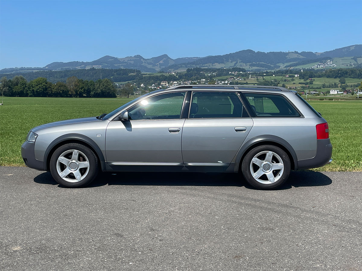 Audi A6 Allroad 2.7 BiTurbo Quattro silber 2000