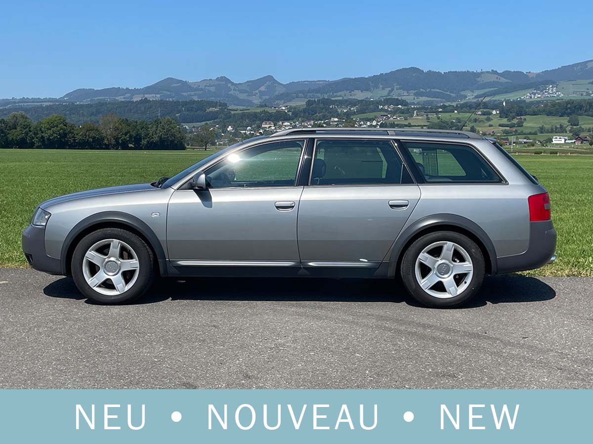 Audi A6 Allroad 2.7 BiTurbo Quattro silber 2000