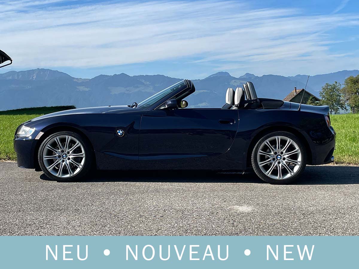 BMW Z4 3.0 Si Roadster dunkelblau 2007
