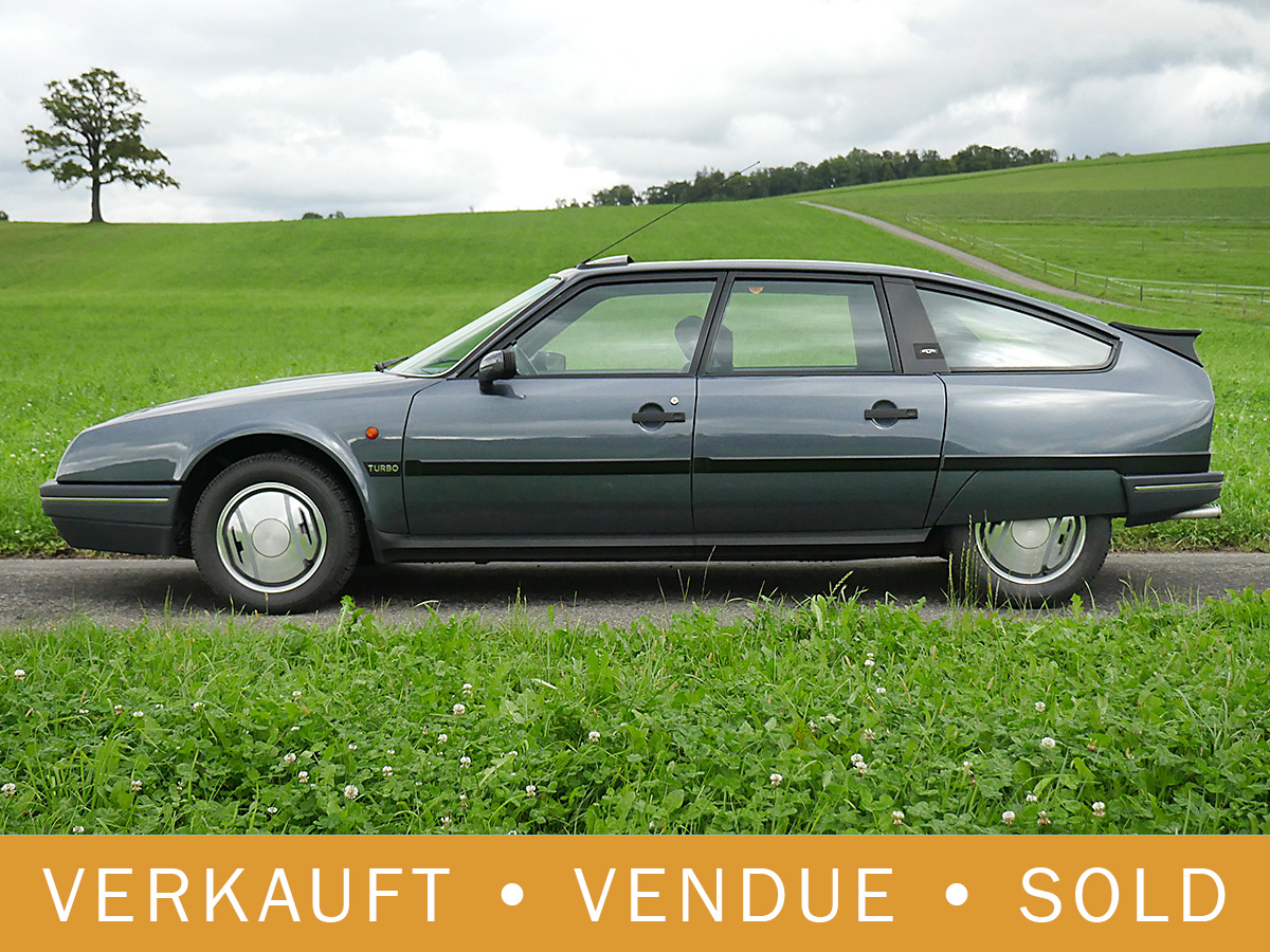 Citroen CX 25 GTi Turbo 2 dunkelgrau 1990