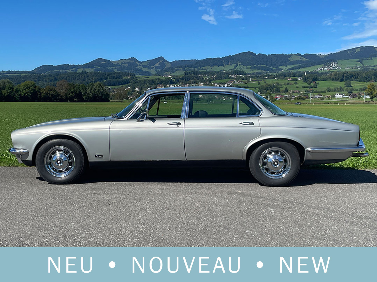 Jaguar XJ 12 L Serie II silber 1974