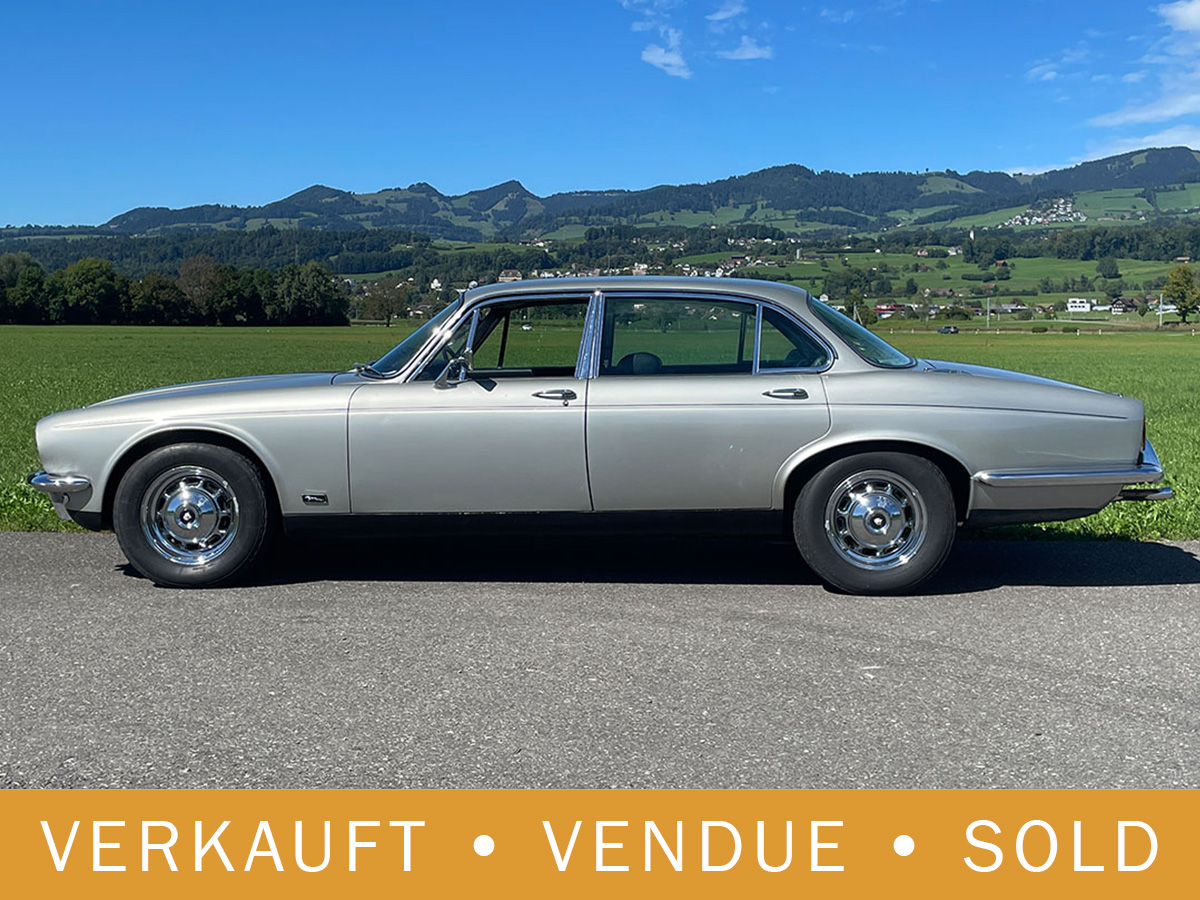 Jaguar XJ 12 L Serie II silber 1974