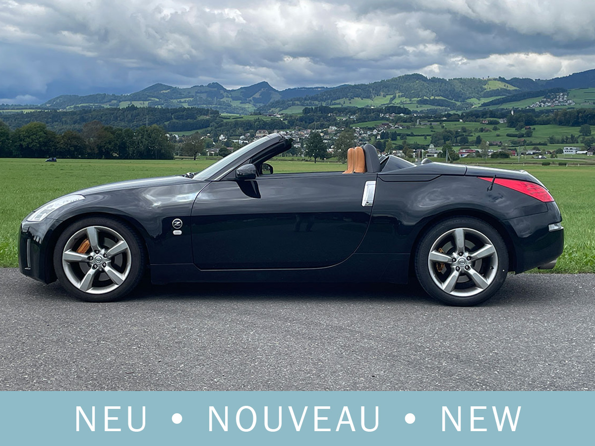Nissan 350 Z Roadster schwarz 2006