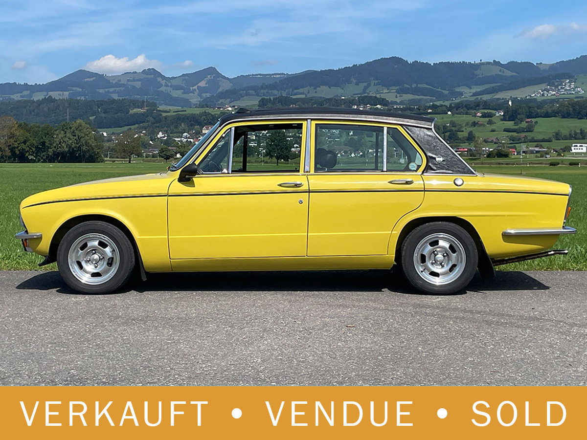 Triumph Dolomite Sprint 16V Faltdach gelb 1977