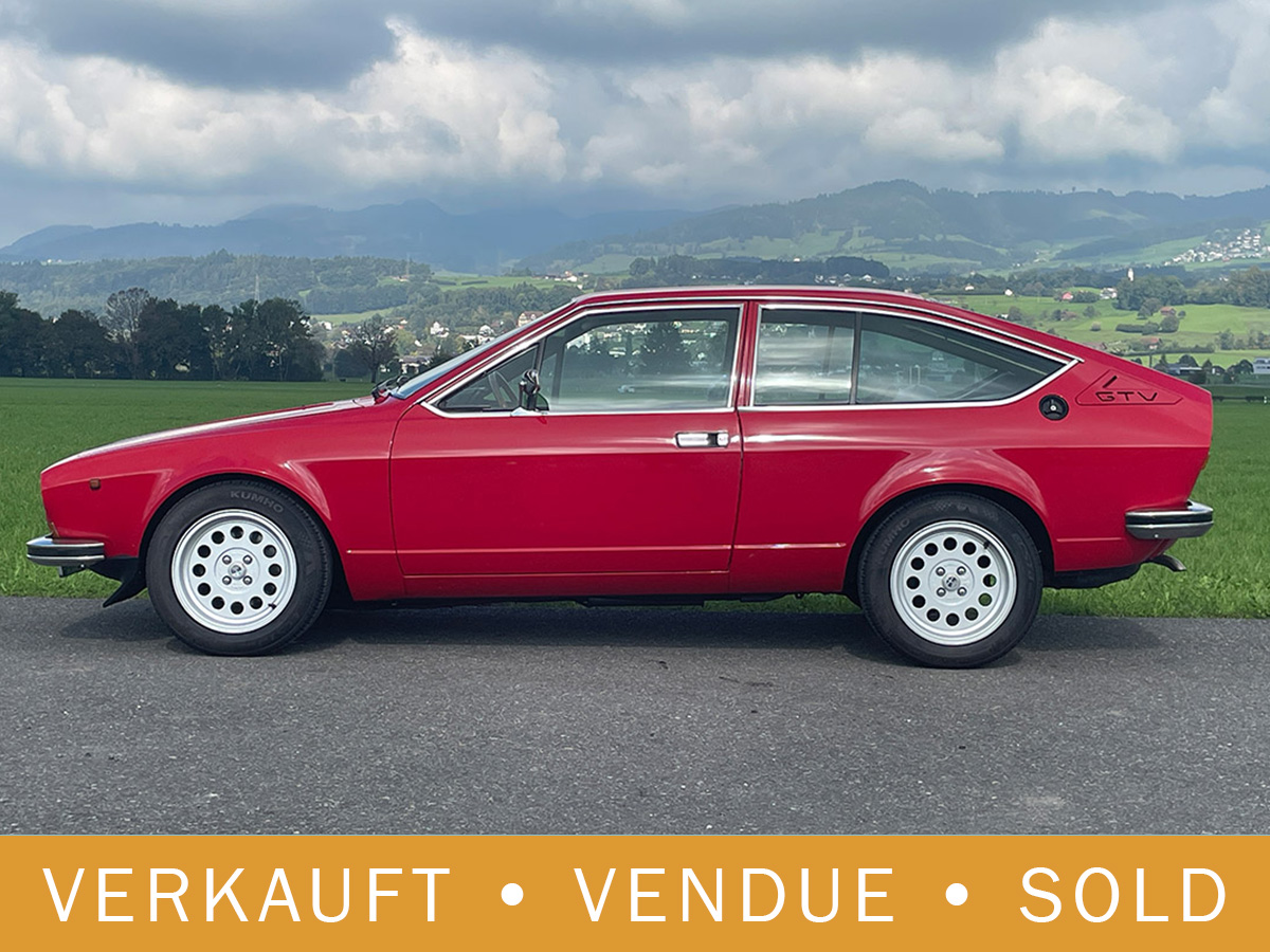Alfa Romeo Alfetta GTV 2000 L rot 1980