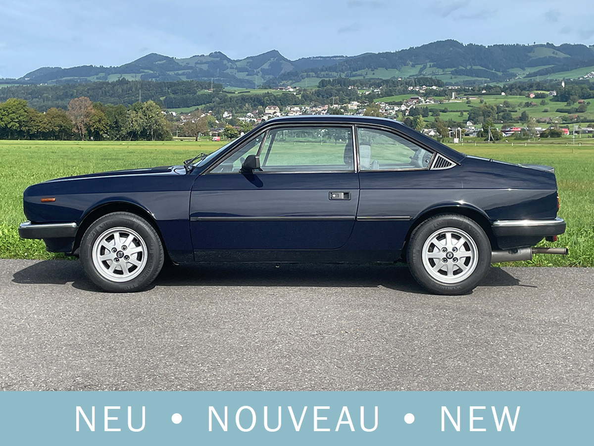 Lancia Beta Coupé 2000 i.e. dunkelblau 1986