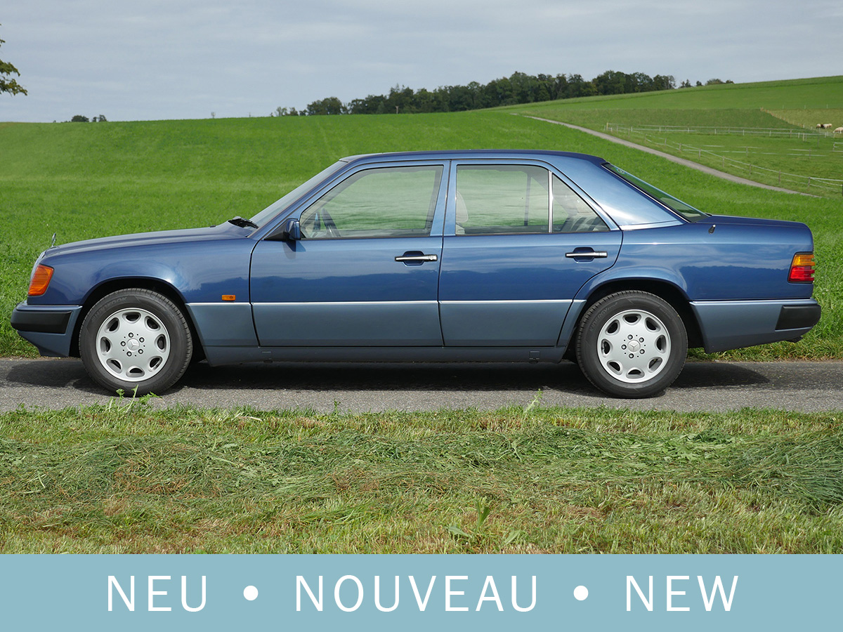 Mercedes Benz 300 E W124 blau 1993