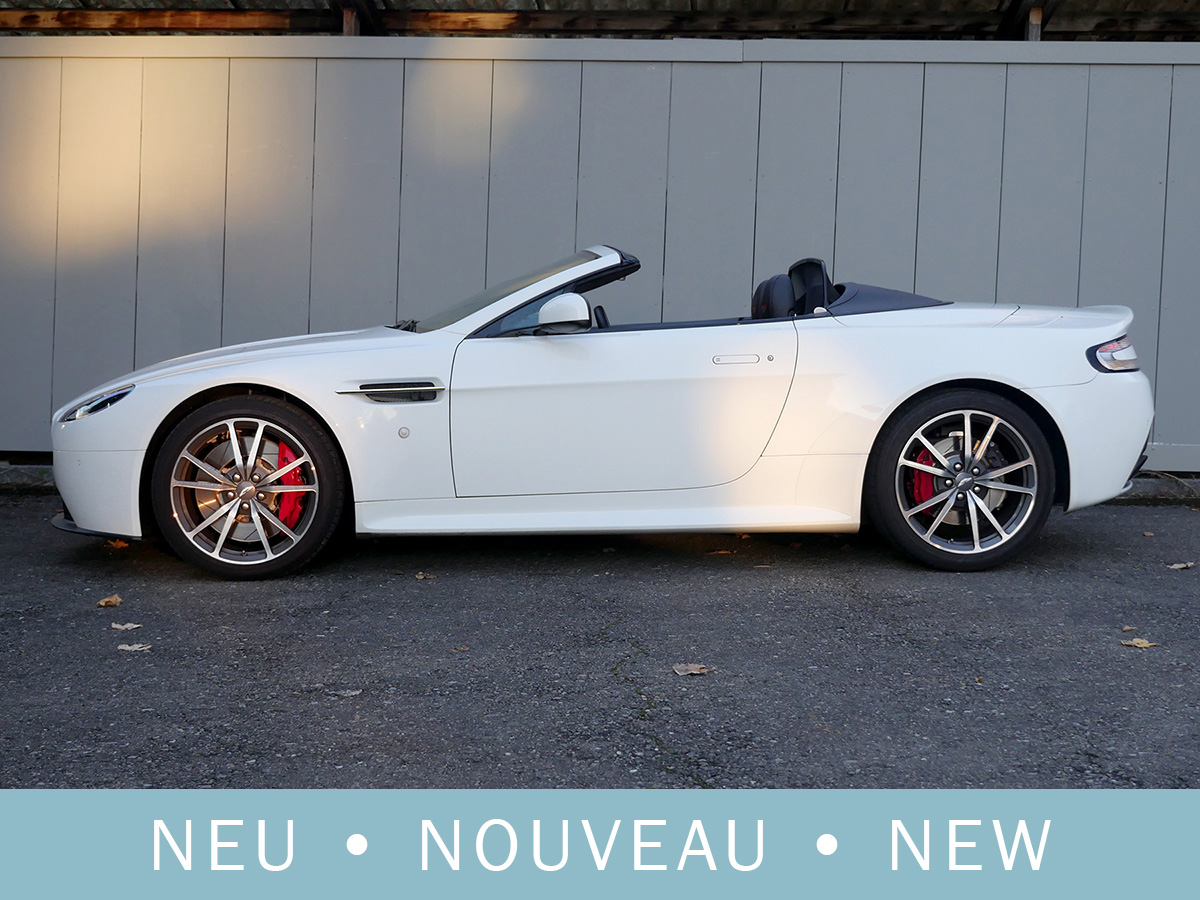 Aston Martin Vantage V8 4.7 N430R Cabriolet weiss 2016