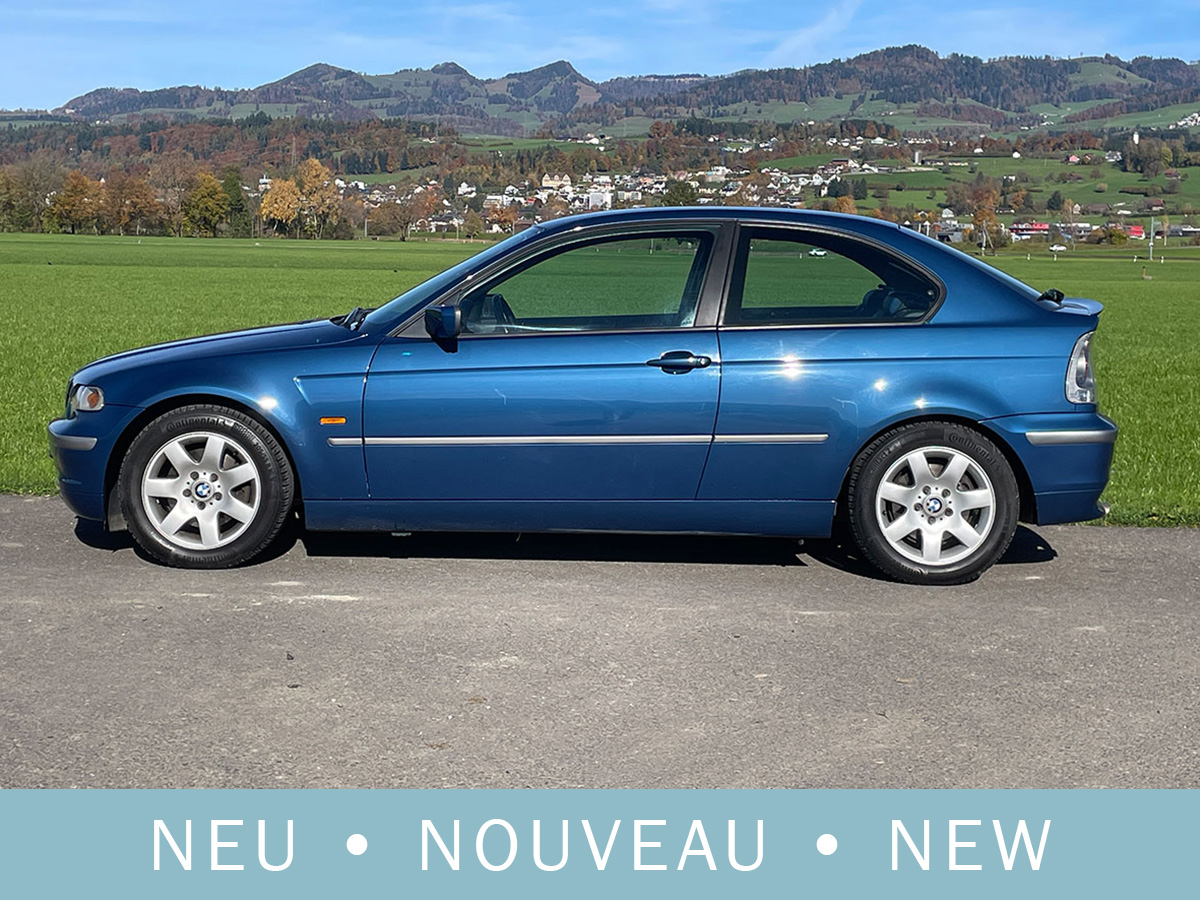 BMW 325 ti Compact blau 2002