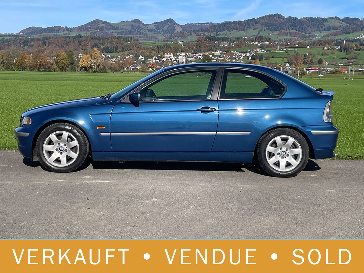 BMW 325 ti Compact blau 2002