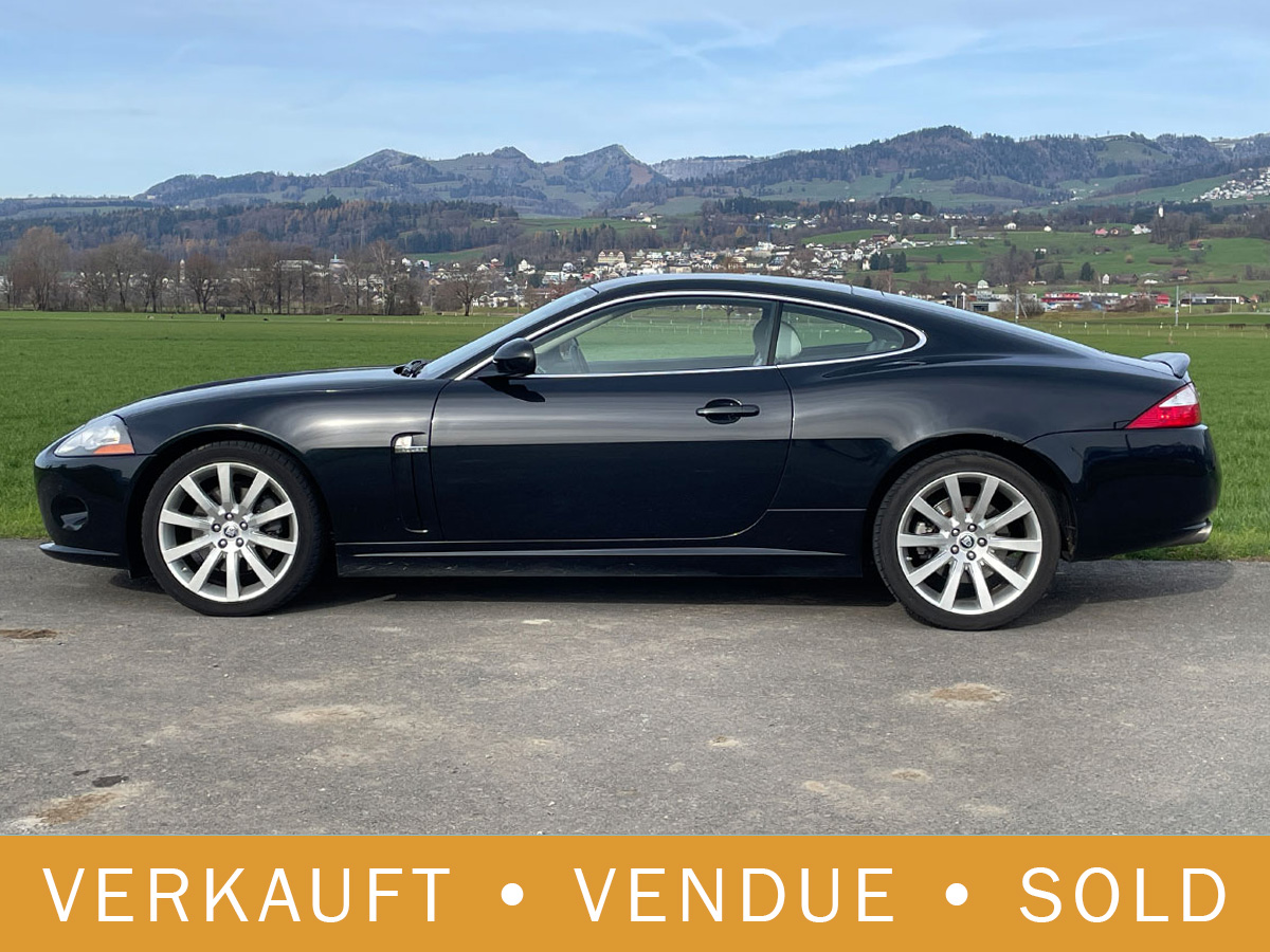 Jaguar XK 4.2 V8 Coupé schwarz 2006