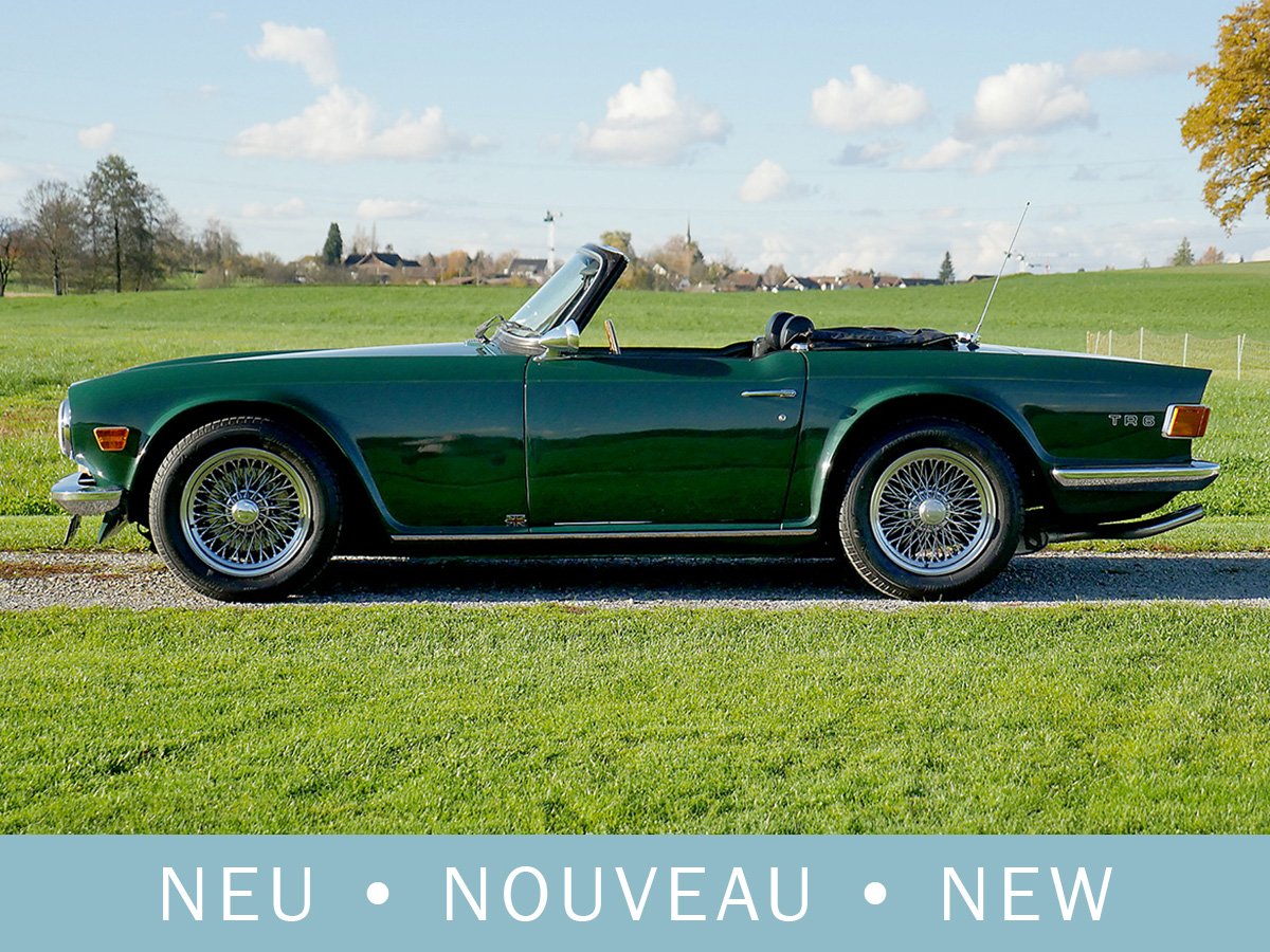 Trimph TR6 PI Roadster British Racing Green 1975