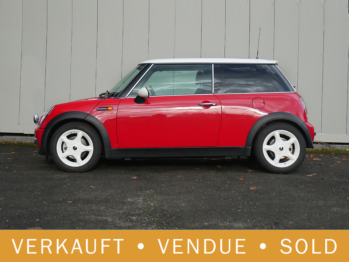 Mini Cooper One 1.6 rot 2002