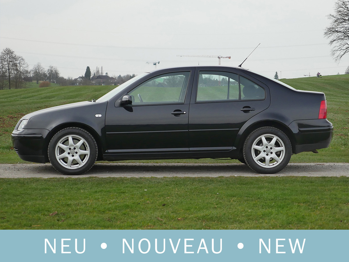 VW Bora 20V-Turbo 1.8 180 PS schwarz 2002