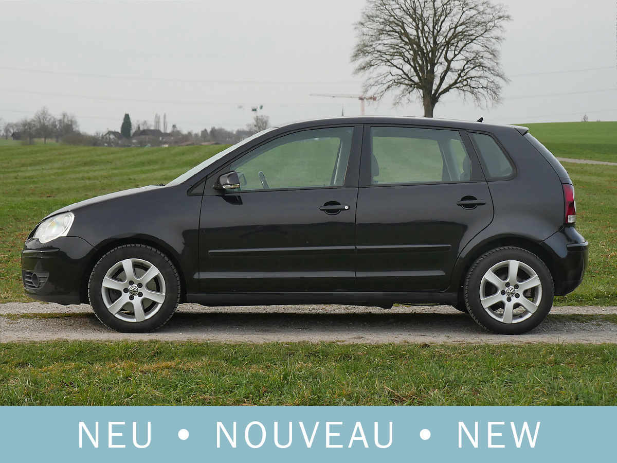 VW Polo 1.9 TDi 130 PS Sportline schwarz 2005