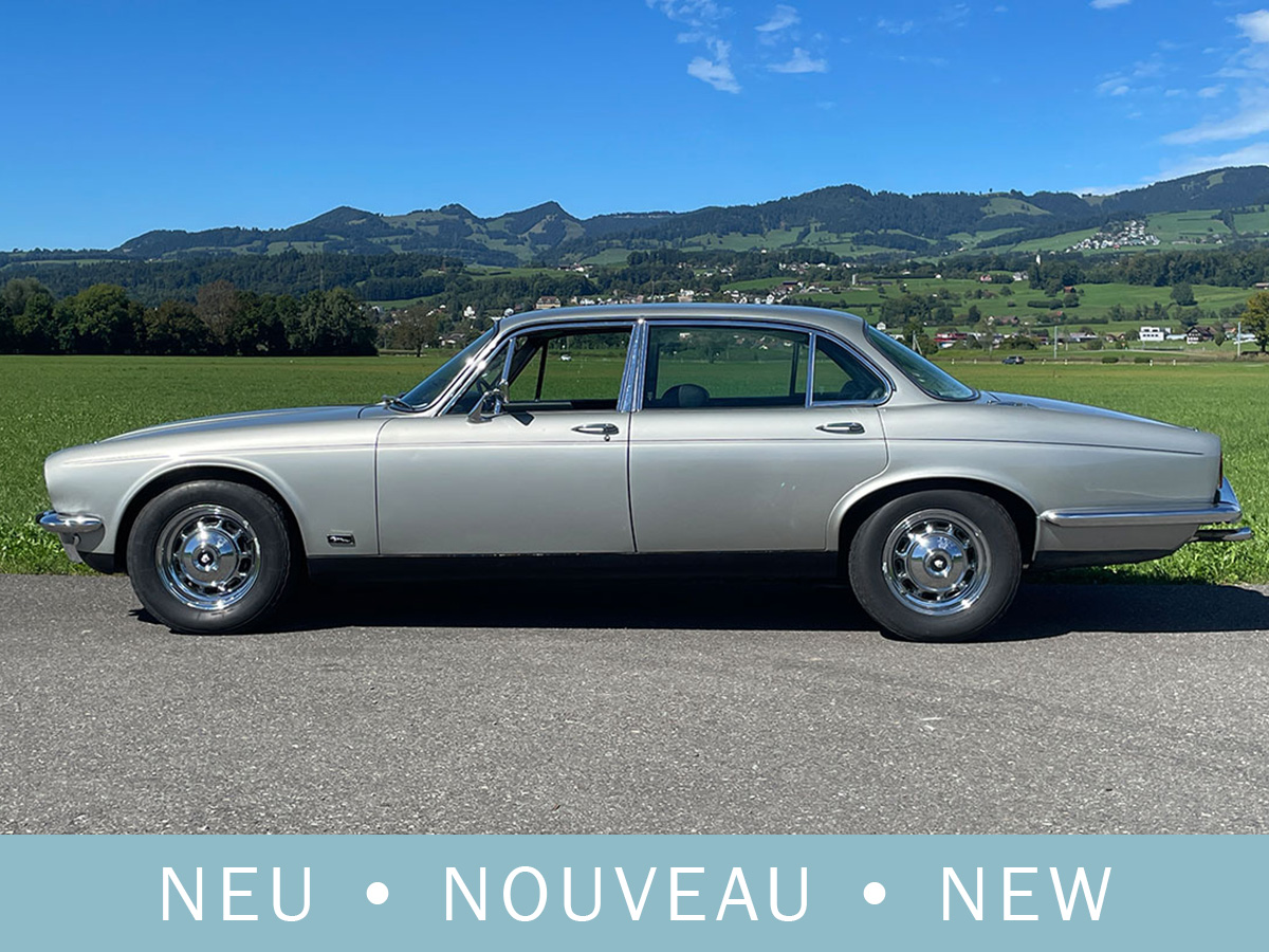 Jaguar XJ 12 L Limousine Serie 2 silber 1974
