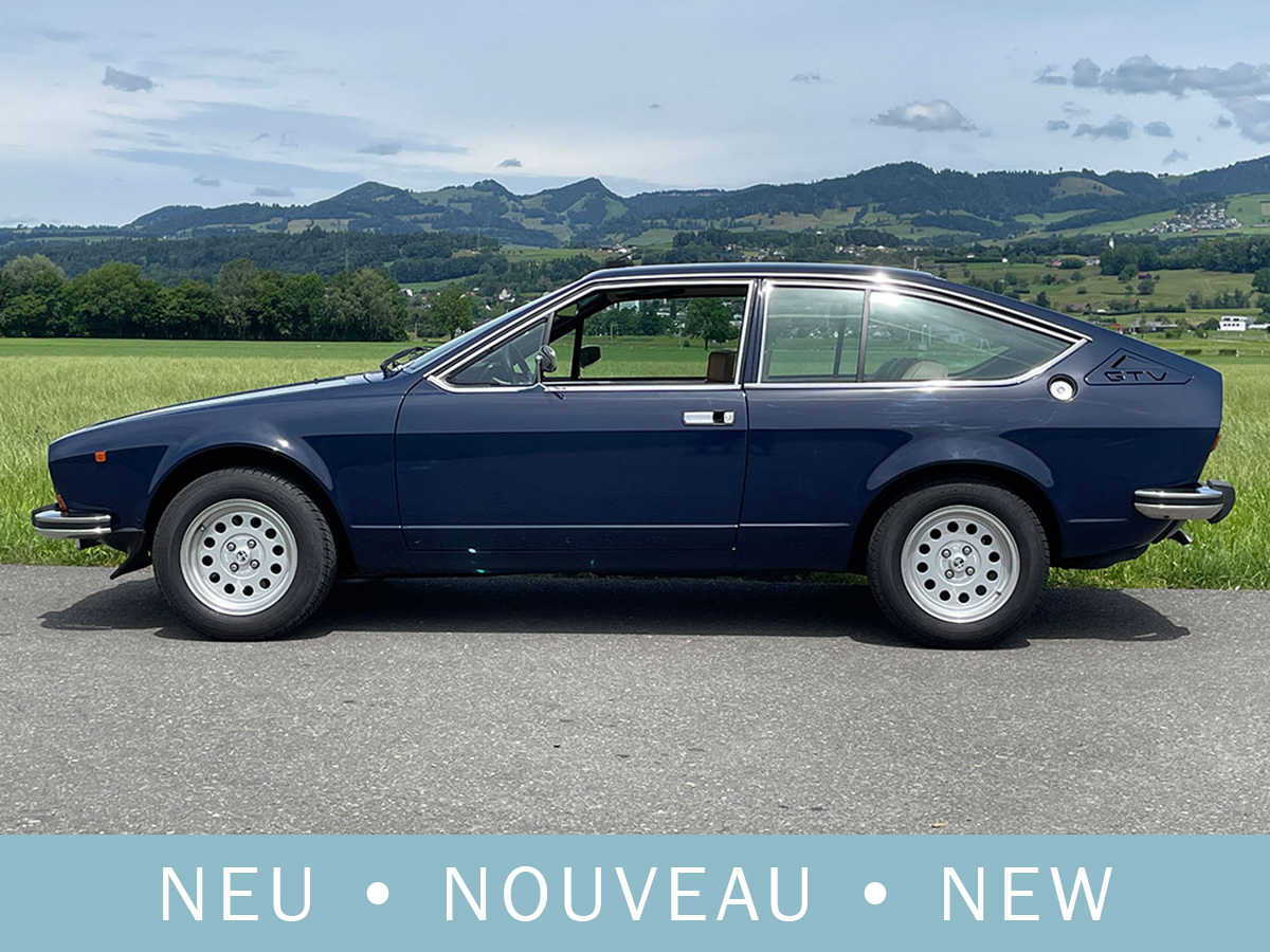 Alfa Romeo Alfetta GTV 2000 dunkelblau 1977