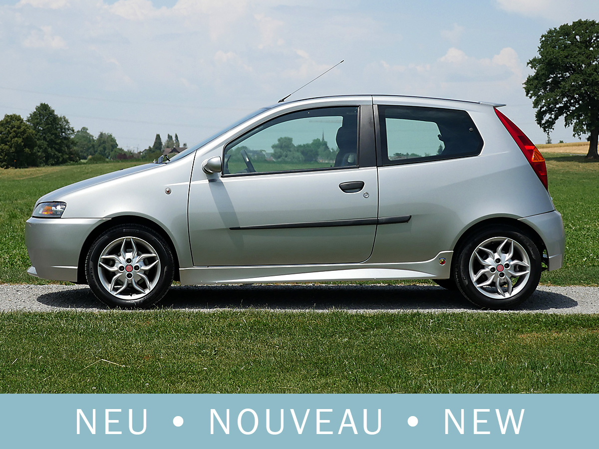 Fiat Punto 1.8 16V Abarth HGT silber 2003
