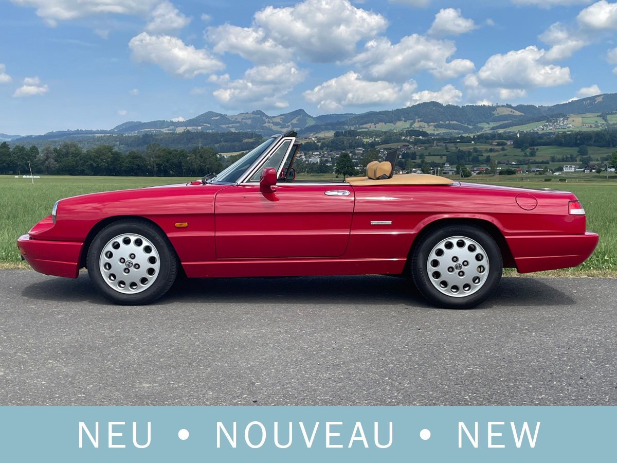 Alfa Romeo Spider 2.0 Serie IV rot 1992