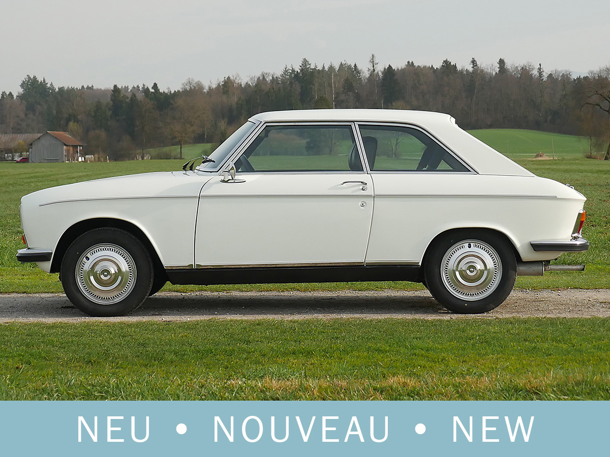 Peugeot 304 S Coupé weiss 1974