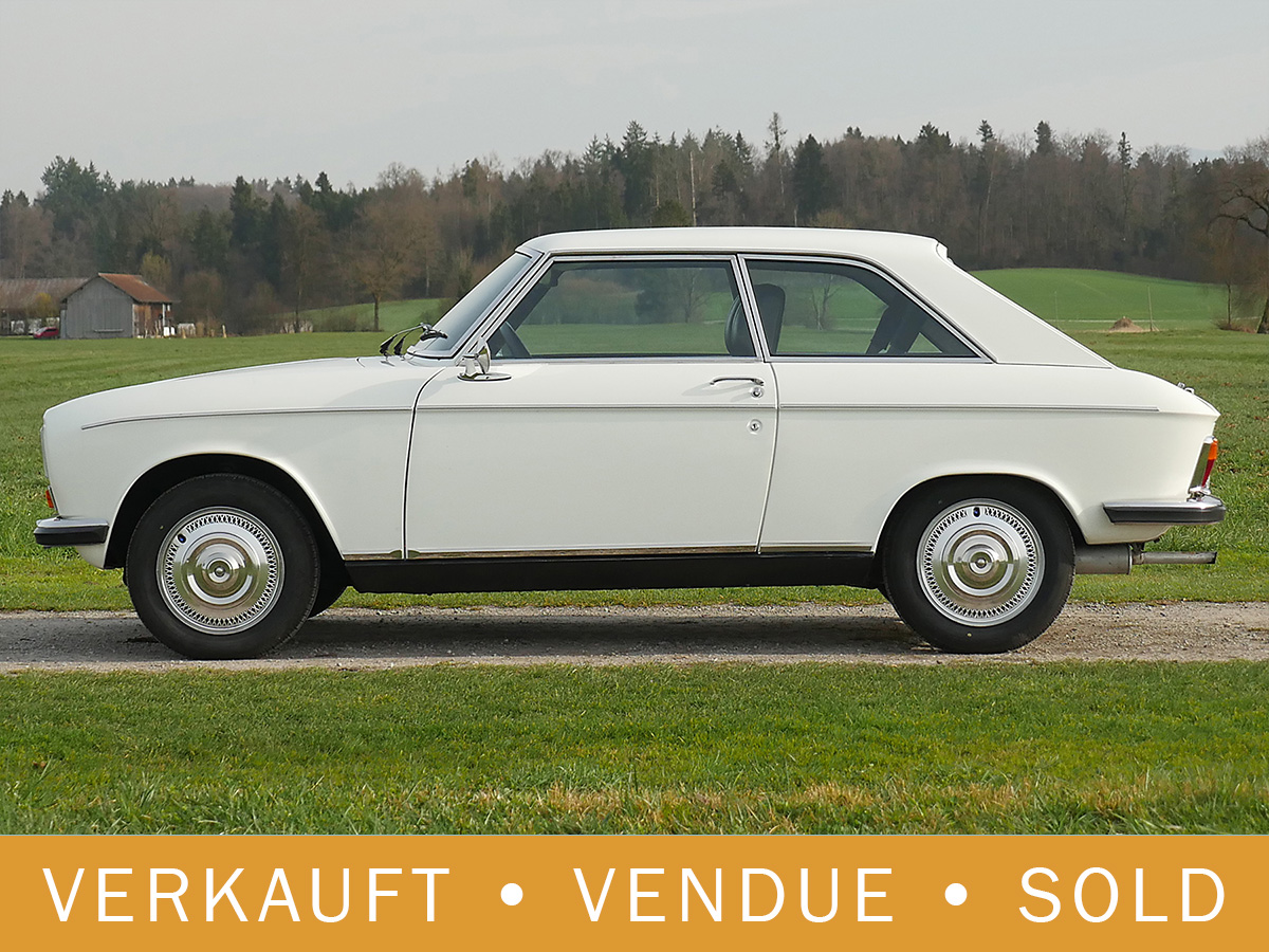 Peugeot 304 S Coupé weiss 1974