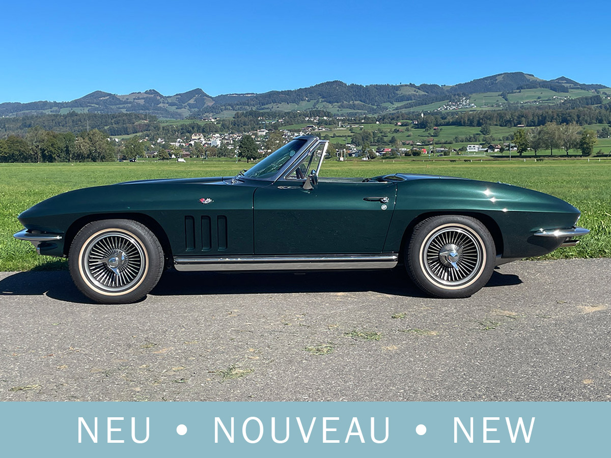 Chevrolet Corvette Stingray C2 327 cui 300 HP darkgreen 1965