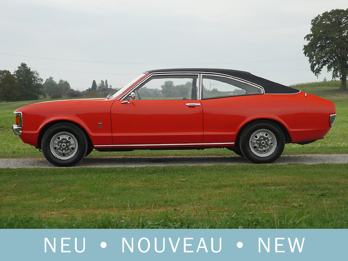Ford Consul Granada 2.3 GT V6 orange 1973