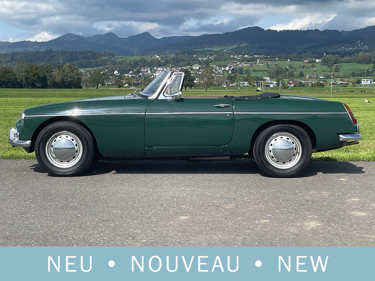 MG B Roadster MK I Overdrive dunkelgrün 1965