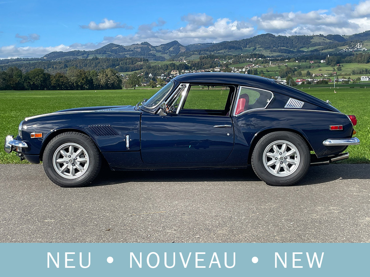 Triumph GT6 MK2 dunkelblau 1970