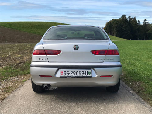 alfa romeo 156 2-0 ts 16v silber 1999 0007 Ebene 7