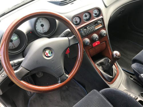 alfa romeo 156 2-0 ts 16v silber 1999 0012 Ebene 2