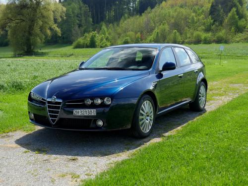 alfa romeo 159 sportwagon 3-2 v6 q4 dunkelblau 2007 0009 10