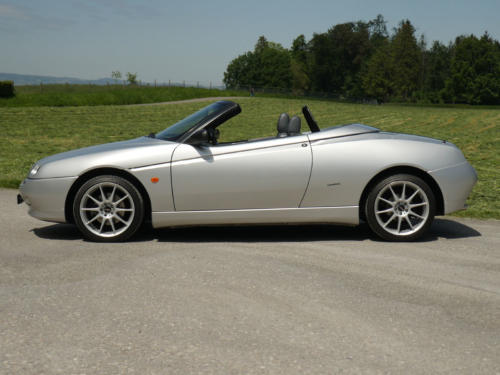 alfa romeo spider 2-0 TS silber 1999 0000 1