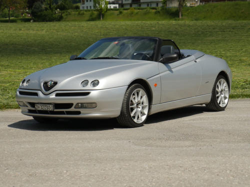 alfa romeo spider 2-0 TS silber 1999 0001 2