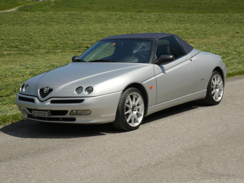 alfa romeo spider 2-0 TS silber 1999 0002 3