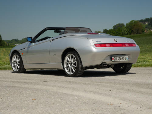 alfa romeo spider 2-0 TS silber 1999 0006 7