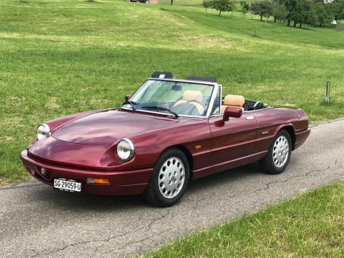 alfa romeo spider serieIV bordeaux 1992 0001 2