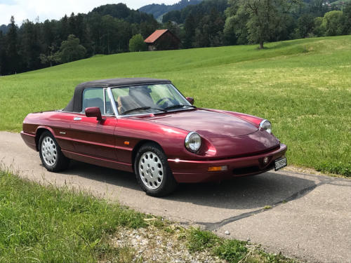 alfa romeo spider serieIV bordeaux 1992 0002 3