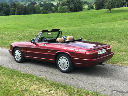 alfa romeo spider serieIV bordeaux 1992 0003 4