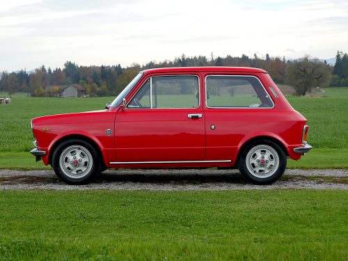 autobianchi a112 abarth rot schwarz 1973 0000 1