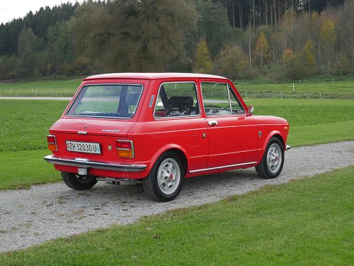 autobianchi a112 abarth rot schwarz 1973 0007 7