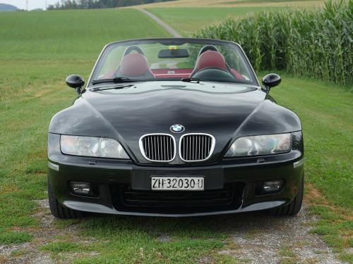 bmw z3 3-0 roadster schwarz rot 2001 0003 4