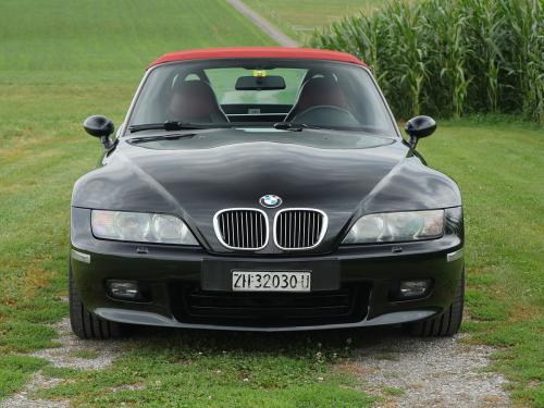 bmw z3 3-0 roadster schwarz rot 2001 0004 5