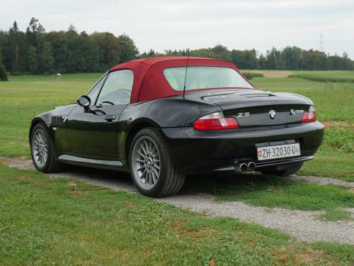 bmw z3 3-0 roadster schwarz rot 2001 0006 7