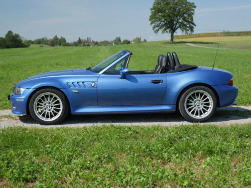 bmw z3 3-0i roadster estorilblau 2001 0000 1