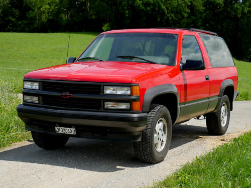 chevrolet blazer silver tahoe rot 1994 0001 2