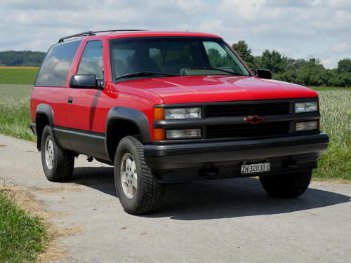 chevrolet blazer silver tahoe rot 1994 0003 4